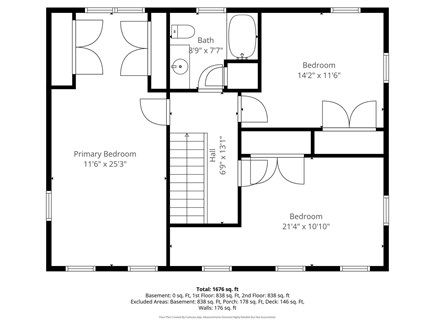 Cotuit Cape Cod vacation rental - 2nd Floor