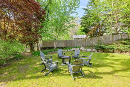 Cotuit Cape Cod vacation rental - Fire pit in the backyard