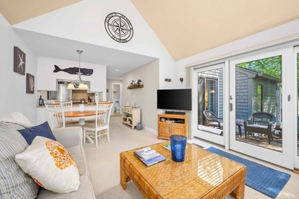 New Seabury, Mashpee Cape Cod vacation rental - Open floor living and dining area