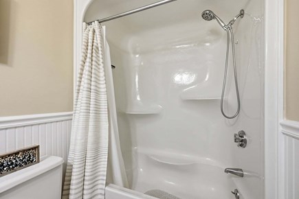 New Seabury, Mashpee Cape Cod vacation rental - Bedroom 1 - Full with shower and tub combo - First Floor