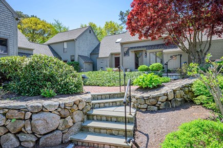 New Seabury, Mashpee Cape Cod vacation rental - Stairs leading to the front patio