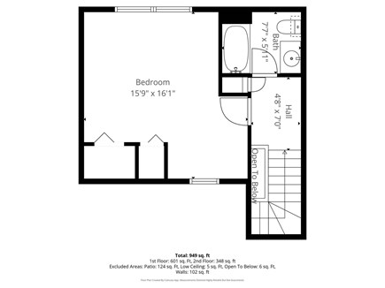 New Seabury, Mashpee Cape Cod vacation rental - Second Floor Plan