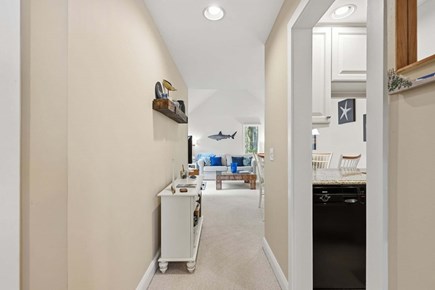 New Seabury, Mashpee Cape Cod vacation rental - Hallway leading to the living room and dining room
