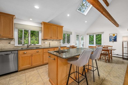 West Yarmouth Cape Cod vacation rental - Kitchen island with seating for 2