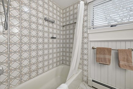 West Yarmouth Cape Cod vacation rental - Bathroom 3- Ensuite to Additional Sleeping Area with Shower/Tub Combo - 2nd Floor