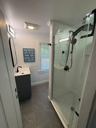 Dennis Port Cape Cod vacation rental - Bathroom with hand held shower head