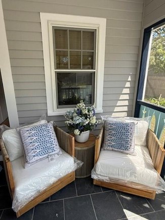 Dennis Port Cape Cod vacation rental - Screened front porch