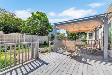 Dennis Cape Cod vacation rental - Back deck