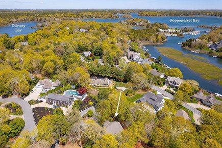Mashpee Cape Cod vacation rental - Aerial