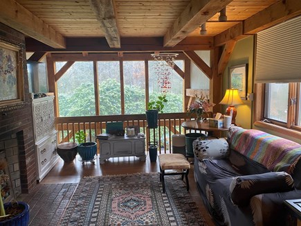 Plymouth MA vacation rental - Living room. Across from front door