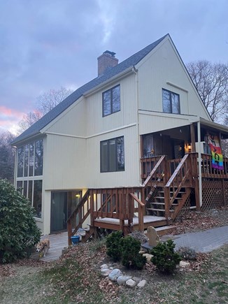 Plymouth MA vacation rental - Three story, three bedroom, two and a half bath, post and beam