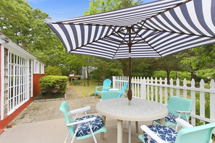 Eastham Cape Cod vacation rental - Enjoy dining on the patio