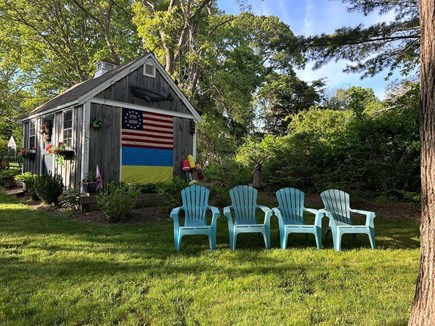 Eastham Cape Cod vacation rental - Shed and portion of yard