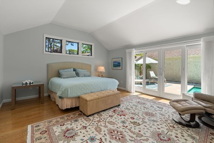New Seabury, The Mews Cape Cod vacation rental - Ensuite primary with King bed and separate pool access