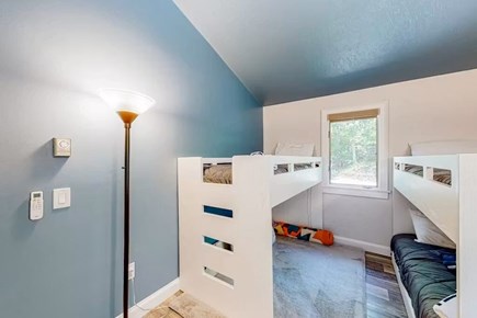 Bourne Cape Cod vacation rental - Kids’ room with bunk beds, great for families