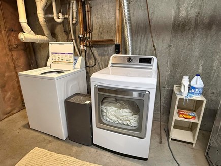 Orleans, Close to Bakers Pond & Skaket Cape Cod vacation rental - Washer and Dryer are in a separate room in the Basement