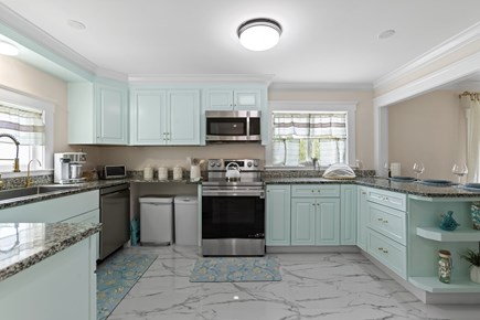 Hyannis Cape Cod vacation rental - Kitchen supplied with everything you could need for a family meal