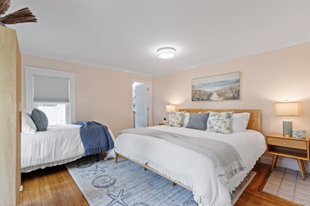Hyannis Cape Cod vacation rental - First floor: King bed, twin bed, ensuite