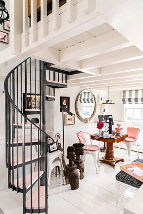Provincetown Cape Cod vacation rental - Spiral Staircase leading to bedroom