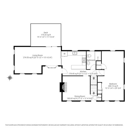 Falmouth Cape Cod vacation rental - Floor Plan