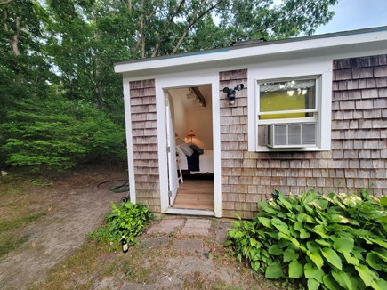 Sagamore Beach Cape Cod vacation rental - Entrance to the 3rd bedroom in the detached garage.