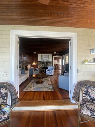 Falmouth, Megansett Cape Cod vacation rental - Looking into family with with french doors from front porch
