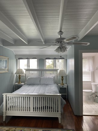 Falmouth, Megansett Cape Cod vacation rental - Second Floor Bedroom # 1 with half bath - Queen