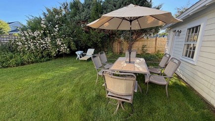Harwichport Cape Cod vacation rental - Fenced in backyard