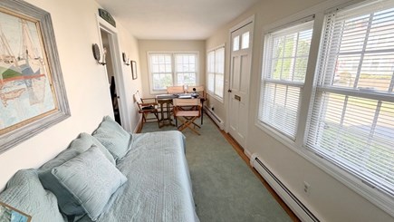 Harwichport Cape Cod vacation rental - Large enclosed porch