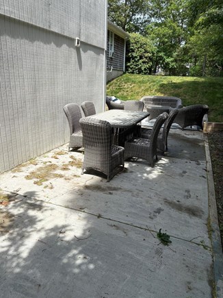 Brewster Cape Cod vacation rental - Back Patio Area