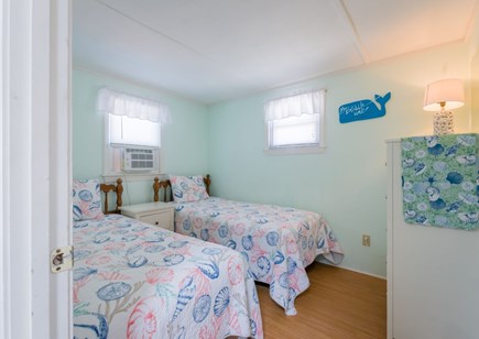 East Sandwich Cape Cod vacation rental - Bedroom Two - Two Twins with AC.