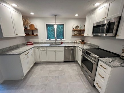 West Barnstable Cape Cod vacation rental - Updated kitchen with granite counters.
