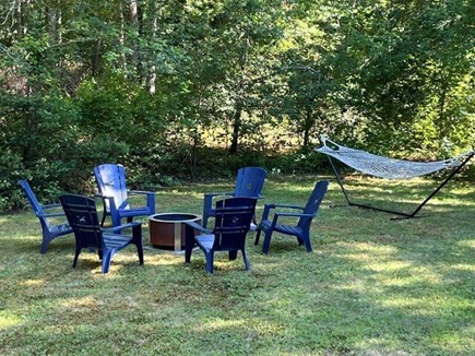 West Barnstable Cape Cod vacation rental - Relax by the firepit or in the hammock.
