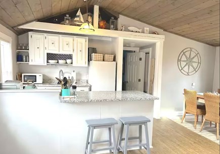 Dennisport Cape Cod vacation rental - Kitchen and breakfast bar