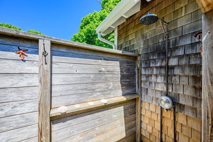 Chatham Cape Cod vacation rental - Enclosed outdoor shower, perfect for rinsing off after a day at the beach.