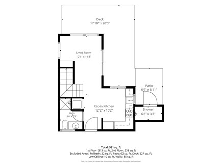 Chatham Cape Cod vacation rental - First Floor Plan
