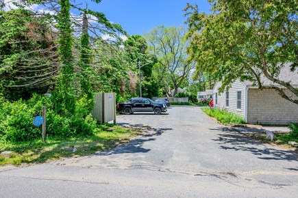 Brewster Cape Cod vacation rental - View of the parking area for the home from the road