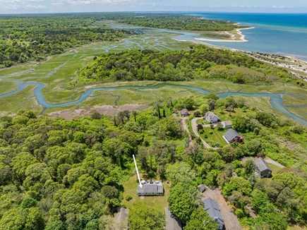 Brewster Cape Cod vacation rental - Aerial view of the property showcasing the home’s placement within the community