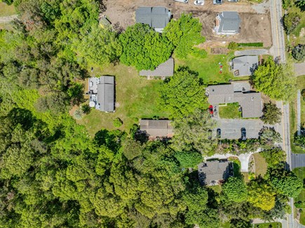 Brewster Cape Cod vacation rental - Aerial view of the association and parking area, highlighting the property’s placement within the community and the convenient on-site parking layout.