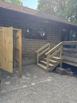Dennis Port Cape Cod vacation rental - Outdoor shower