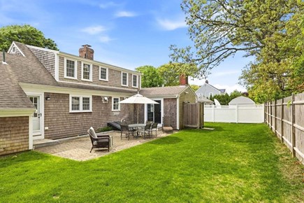 West Harwich Cape Cod vacation rental - Back patio
