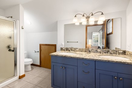 Wellfleet Cape Cod vacation rental - Primary bathroom with shower