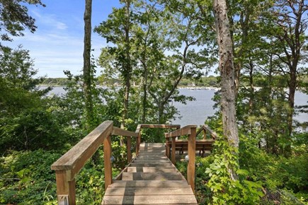 Cotuit Cape Cod vacation rental - Way to a private dock