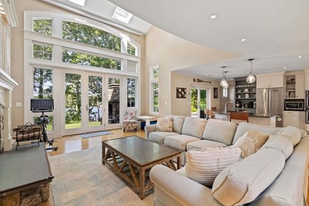 Cotuit Cape Cod vacation rental - View of the back yard