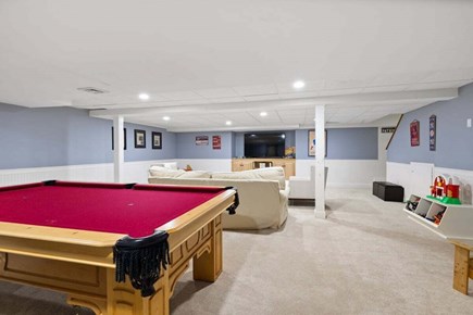 Cotuit Cape Cod vacation rental - Lower-level Living Room