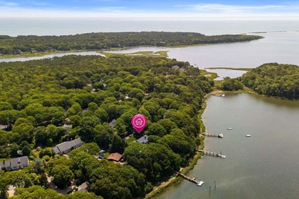 Cotuit Cape Cod vacation rental - House is located on Shoestring Bay