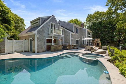 Cotuit Cape Cod vacation rental - Hang out by the pool
