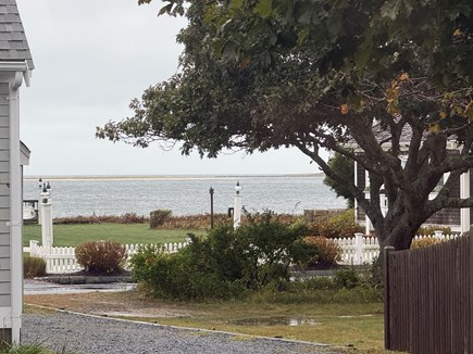 West Yarmouth Cape Cod vacation rental - View of Lewis Bay from Living Room and Deck