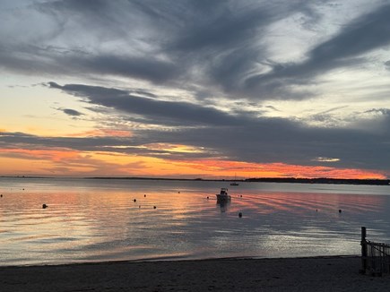 West Yarmouth Cape Cod vacation rental - Sunset on Lewis Bay