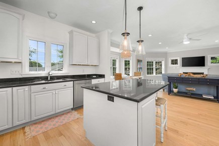 Sandwich Cape Cod vacation rental - Kitchen island with seating for 2